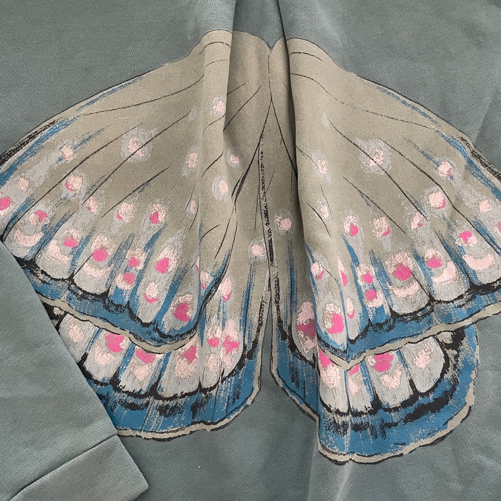 Tea Collection Butterfly Wing Graphic Sweatshirt